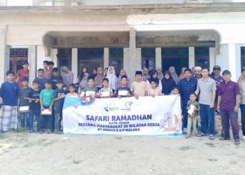 Medco E & P Malaka Ceriakan Anak Yatim Jelang Lebaran Idul Fitri