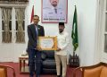 Bupati Al- Farlaky Terima Penghargaan KIA