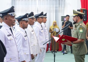 Bupati Al Farlaky Minta Keuchik Perkuat Peradilan Adat di Gampong