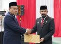 Bupati Al- Farlaky Lantik T. Reza Rizki Pj Sekda Atim
