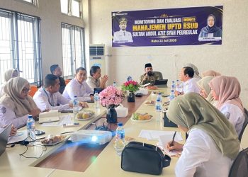 Bupati Al- Farlaky Minta Manajemen RSUD Sultan Abdul Aziz Syah Ciptakan Layanan Prima