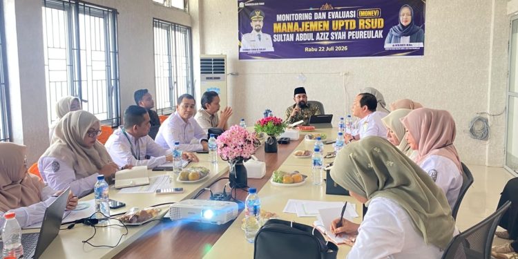Bupati Al- Farlaky Minta Manajemen RSUD Sultan Abdul Aziz Syah Ciptakan Layanan Prima