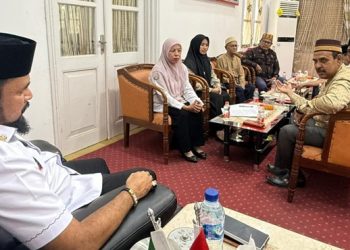 Perkuat Qanun Peradilan Adat di Gampong, MAA Audiensi Dengan Bupati Al- Farlaky