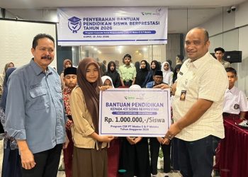 Medco E&P Malaka Salurkan Beasiswa bagi 431 Pelajar Berprestasi di Aceh Timur