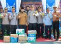 Bupati Al- Farlaky dan Kapolres Tinjau Pos Mudik Lebaran di Aceh Timur