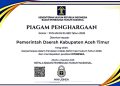 Aceh Timur Raih Predikat AA Indeks Reformasi Hukum 2026, Prestasi di Era Al-Farlaky