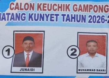 Kandidat Kakak – Adik “Bertarung” di Pilciksung Matang Kunyet, Adik Unggul 10 Suara