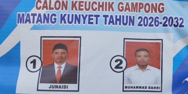 Kandidat Kakak – Adik “Bertarung” di Pilciksung Matang Kunyet, Adik Unggul 10 Suara