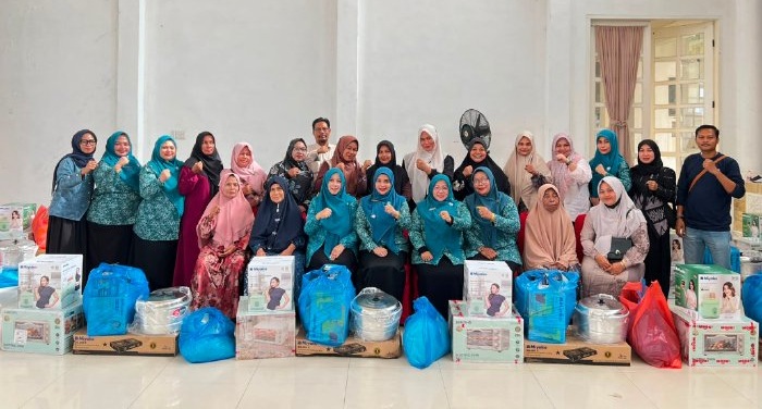 Ketua TP PKK Salurkan Bantuan Usaha Ekonomi Produktif