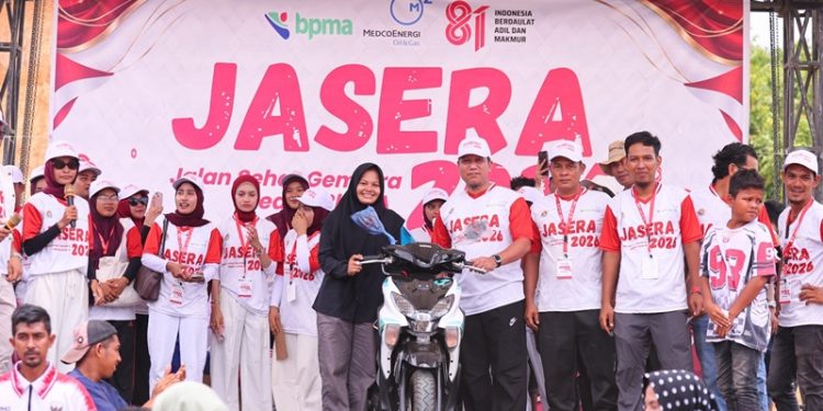 Ribuan Warga Aceh Timur Kembali Ramaikan Jalan Sehat Gembira Medco E&P Malaka