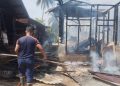 Kebakaran di Bagok Satu Rumah Semi Permanen Ludes